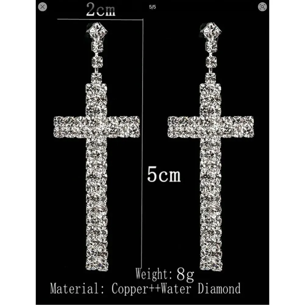 Cross Earrings